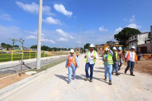 Imagem da notícia - Obras do novo sistema viário de Manaus recebe primeira inspeção do ano