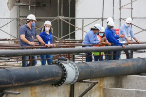 Imagem da notícia - UGPE e Águas de Manaus inspecionam a Estação de Tratamento de Esgoto do Prosamim