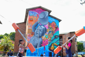 Imagem da notícia - Arte em grafite muda a paisagem do Residencial Gilberto Mestrinho